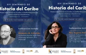 Alejandro M. Schneider y Eugenia Palieraki, conferencistas invitados.