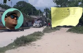 'Johan', hombre encontrado en el barrio La Milagrosa.