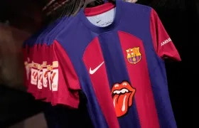 La camiseta con el logo de los Rolling Stones