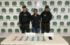 Captura en flagrancia por extorsión en el municipio de Malambo.