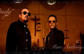 Pepe Aguilar y Marc Anthony.