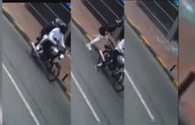 Motorizados lanzaron granada en motel de Bogotá.