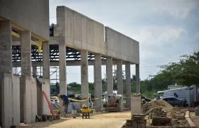 Obras del Mercado del Río. 