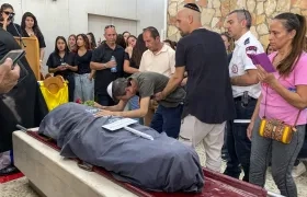 Restos de Ivonne Rubio.