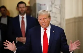 Donald Trump, expresidente de los Estados Unidos.