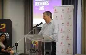 Alejandro Cheyne, rector de la Universidad del Rosario.