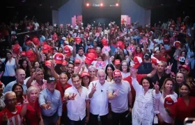 Eduardo Verano, candidato a la Gobernación, en la presentación de su programa de gobierno