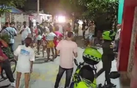 La víctima fue llevada al Camino La Manga.