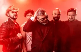 Integrantes de la banda bogotana Yidi.