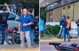 José Rafael 'El Mono' Abello Silva en momentos de su captura