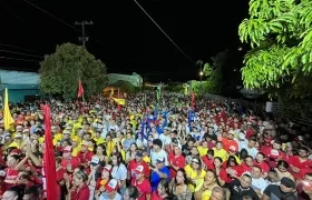Cierre de campaña del candidato a la Alcaldía de Chinú (Córdoba) Robert Ramírez