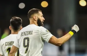 Karim Benzema, delantero del Al-Ittihad de Arabia Saudí.