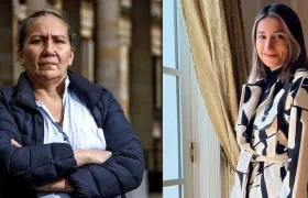 Marelbys Meza y Laura Sarabia