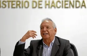 Ricardo Bonilla, ministro de Hacienda.