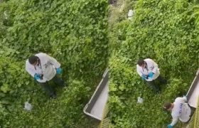 Cuerpo hallado en barrio Las Estrellas.