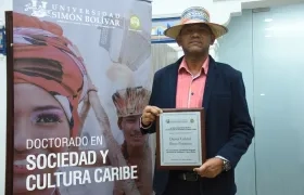 El investigador Daiver Pinto Pimienta.