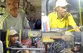 Imágenes de alias 'Don Ramón' tras atracar varios buses.