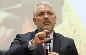 El expresidente Iván Duque.