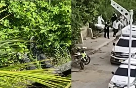 La Sijin se encargó de la inspección del cuerpo. 