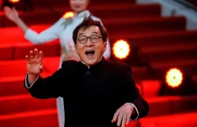 El actor Jackie Chan. 
