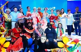 Protagonistas del Carnaval de Barranquilla.