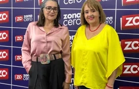 Ruth y Aura Pareja, integrantes de la 'Veeduría Género Mujer'.