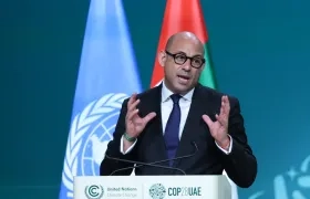 El secretario ejecutivo de Cambio Climático de la ONU, Simon Stiell.