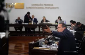 Alexander López Maya, expresidente del Senado