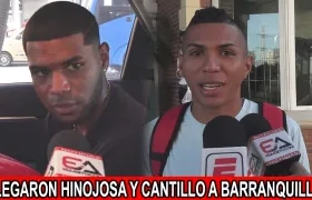 Roberto Hinojosa y Fabián Cantillo llegarán a préstamo al Junior. 