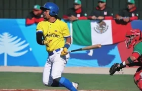 Carlos Arroyo, pelotero de Colombia.