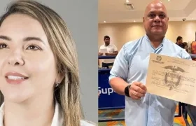 Mallath Martínez y José Alfredo 'El Cura' Ordóñez