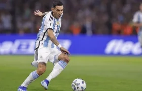Ángel Di María fue campeón mundial con Argentina en Catar 2022. 