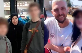 La palestina Samaher Almassri y el israelí Elkaná Bohb​ot ya cuentan con su nacionalidad colombiana. ​​