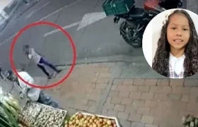 Eva Luna España Navarro captada por las cámaras de vigilancia