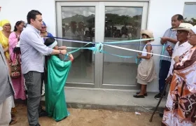 Alexander Vega inauguró la Registraduría Auxiliar en el corregimiento de Siapana en Uribia