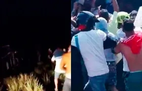 Las dos escenas de saqueos en menos de 12 horas en la vía Ciénaga- Barranquilla