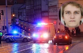 David Kozák, autor de la matanza. 