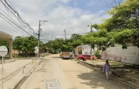 Aspecto del barrio Las Margaritas, en Soledad. 