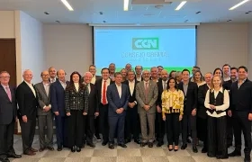 El Consejo Nacional Gremial en pleno reunido este miércoles para elegir al nuevo presidente 2024