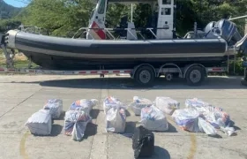 Incautan clorhidrato de cocaína en la el Caribe.