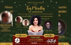 Concierto de Navidad en el restaurante El Huerto.