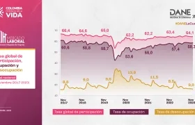Informe de mercado laboral del Dane.
