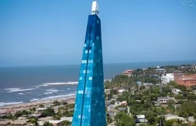 Imagen del Faro de Puerto Colombia.