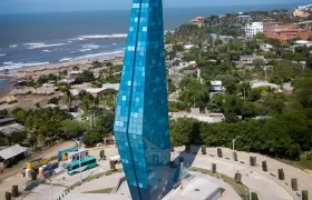 El faro de Puerto Colombia.