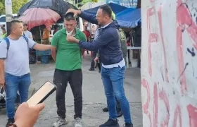 Harold Echeverry, capturado.