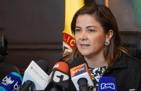 La ministra de Agricultura, Jhenifer Mojica