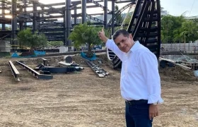 El Alcalde de Cali, Jorge Iván Ospina.