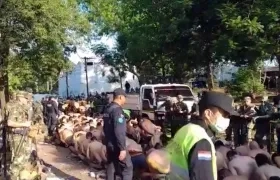 2.842 reclusos hacían parte de la cárcel más grande de Paraguay.