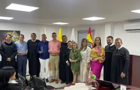 Exaltación de servidores públicos en el Tribunal Superior de Barranquilla. 