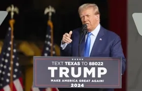 El expresidente de EE.UU. Donald Trump.